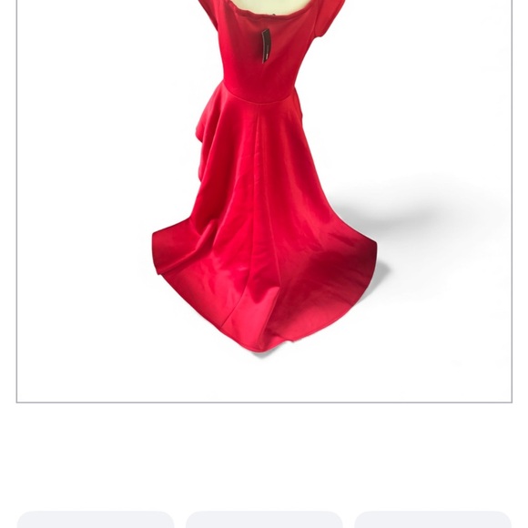 Fashion Nova Red High Low Dress - Picture 5 of 8